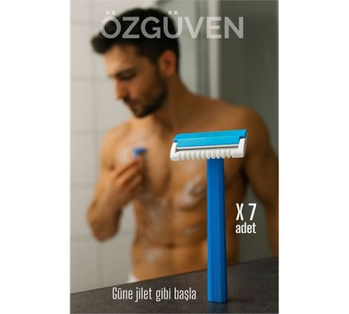 Banyo Jileti Unisex 7'li Paket