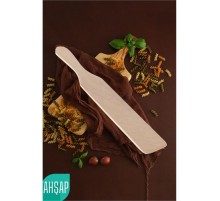 Ahşap Bisleç Çevirgeç Doğal Gürgen Ağacı