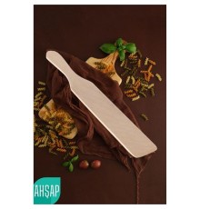 Ahşap Bisleç Çevirgeç Doğal Gürgen Ağacı