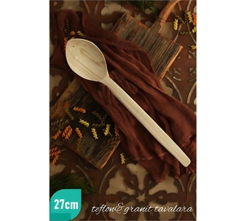 Ahşap Karıştırma Kaşığı Doğal Gürgen