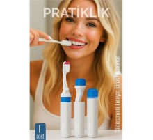 Kapaklı Diş Fırçası - Seyahat Kapaklı Diş Fırçası - Hijyenik Koruma, Pratik ve Kompakt Model