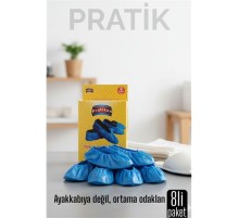 8 li KUTULU Pratik Galoş  Tek Kullanımlık Ayakkabı Kılıfı – Hijyenik ve Pratik Koruma