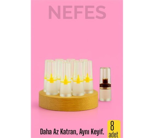 8'li Filtreli Ağzılık Extra Güçlü Sigara Filtresi