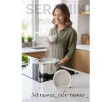 Süt Taşırmaz Seramik – Seramik Süt Taşı - Kaynamayı Önleyen Akıllı Mutfak Yardımcısı