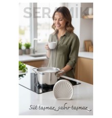 Süt Taşırmaz Seramik – Seramik Süt Taşı - Kaynamayı Önleyen Akıllı Mutfak Yardımcısı