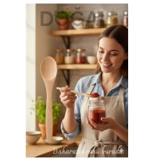 Doğal Gürgen Baharat Kaşığı – 13 cm, Mini Boy, Şık ve Pratik Mutfak Yardımcısı