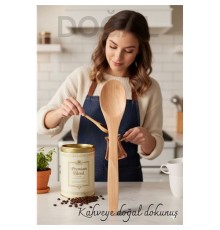 Doğal Gürgen Kahve Kaşığı – 13 cm, Mini Boy, Şık ve Pratik Mutfak Yardımcısı