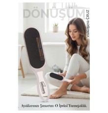 Peeling Çift Taraflı Ayak Törpüsü  Nasır Giderici Ölü Deri Pedikür Aleti Solingen Professional