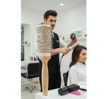 Profesyonel Kuaför 62 mm Ceramic Ionic Nano Fön Fırçası – 27 cm Uzunluk, Profesyonel Kuaför Serisi