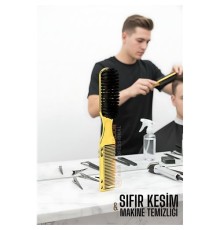 Gold Fade Fırça – Berberler İçin Sıfır Kesim ve Makine Temizleme Fırçası