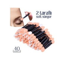 Göz Farı Süngeri 40’lı Paket – Çift Uçlu, Profesyonel Makyaj Aplikatörü