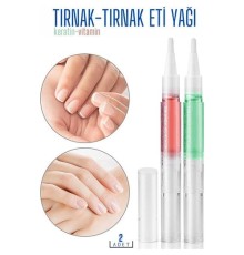 Tırnak Yağı Canladırıcı Bakım Kalemi 2 Li Paket