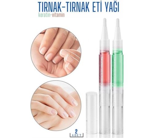 Tırnak Yağı Canladırıcı Bakım Kalemi 2 Li Paket