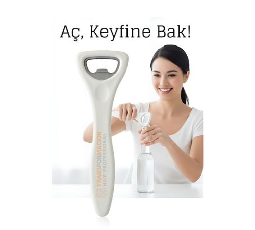 Barmen Tipi Şişe Açacağı - Ergonomik, Dayanıklı, Sofra Tipi Açacak