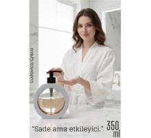Sıvı Sabunluk – Kırık Beyaz Renk, 350 ml,  Modern Tasarım