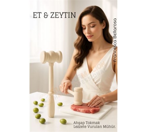 Ahşap Zeytin Kırıcı ve Et Dövücü – Doğal, Sağlam, Pratik Mutfak Yardımcısı