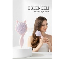 Doğal Antistatik Hava Yastıklı Saç Fırçası - Dolaşık Saç Açıcı Tarak