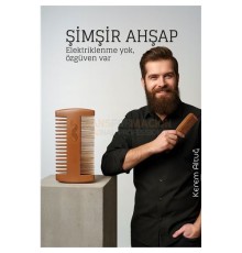 Ahşap Sakal ve Bıyık Tarağı – Antistatik Şimşir Tarak