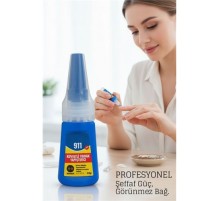 Ultra Güçlü Profesyonel Protez Tırnak Yapıştırıcısı | Hızlı Etkili Tips Takma Tırnak Yapıştırıcı