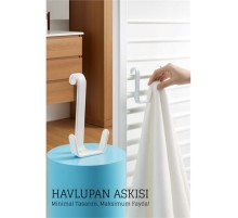 Havlupan Askısı - Pratik Radyatör Üstü Askı Çift Kancalı Tasarım
