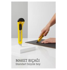 Ergonomik Maket Bıçağı - Büyük Boy Maket Bıçağı