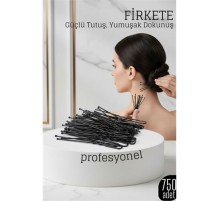 750’li Siyah Saç Firketesi Profesyonel Saç Şekillendirme İçin