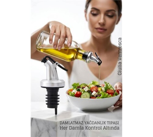 Damlatmaz Yağdanlık Tıpası - Yağ Şişe Tıpası