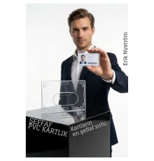 PVC Kartlık – Ehliyet, Kimlik, Kredi Kartı Koruyucu Şeffaf Plastik Kılıf