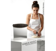 Hamur Kesme ve Şekillendirme Spatulası Paslanmaz Çelik – 12x10,5 cm
