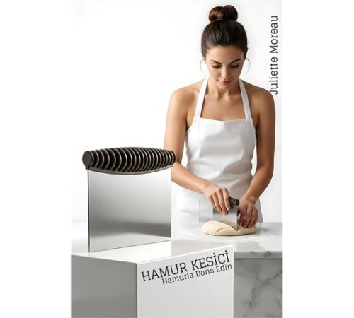 Hamur Kesme ve Şekillendirme Spatulası Paslanmaz Çelik – 12x10,5 cm