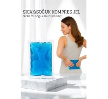Sıcak Soğuk Kompres Jel Cold Pack Hot Pack Şişlik Önleyici, Kas Rahatlatıcı