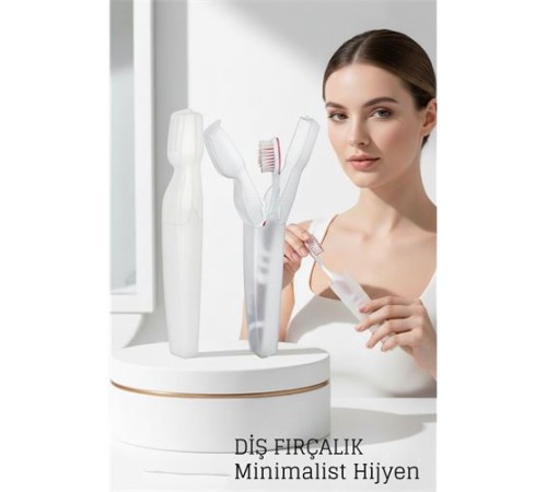 Kapaklı Diş Fırçası Kutusu Kapaklı Diş Fırçalık – Hijyenik ve Şık Banyo Düzeni