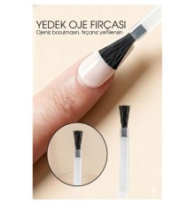 Yedek Oje Fırçası - Tırnak Cila Fırçası