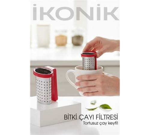 Bitki Çayı Filtresi - Her Bardağa Uyumlu, Tortusuz Demleme