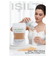 Saç Bakım Proteini Yıpranmış Saçlar İçin 50g Hair Protein