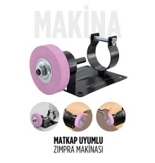 Matkap Uyumlu Taşlama Zımpara Makinası Spiral Taşlama ve Ahşap Metal