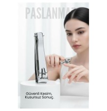 Jagger Alman Tip Tırnak Makası | Keskin ve Ergonomik Paslanmaz Çelik