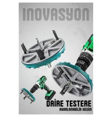 Ayarlanabilir Daire Testere Ucu 45–130 mm | Profesyonel Delme Aparatı