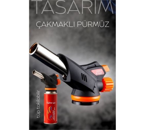 Çakmaklı Pürmüz Başlığı - Çakmak Gazı Bütan Gaz Uyumlu