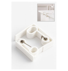 Masa Örtüsü Mandalı Kavisli Plastik 2'li Yaylı Klips