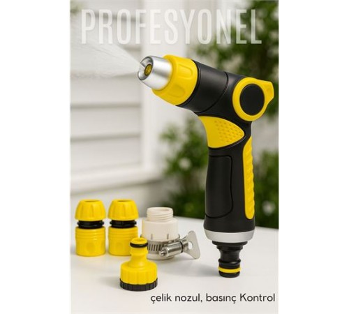 Bahçe/Oto Yıkama Tabancası Ayarlanabilir Hız Ayarı Yüksek Basınçlı Ayarlanabilir Nozul