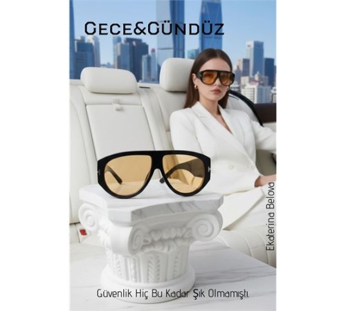 Premium Gece ve Gündüz Görüş Kadın Sürüş Gözlüğü - Anti-Refle Lüks Tasarım