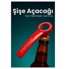 Ergonomik Şişe Açacağı - Gazoz, Kola, Bira Kapağı Açıcı