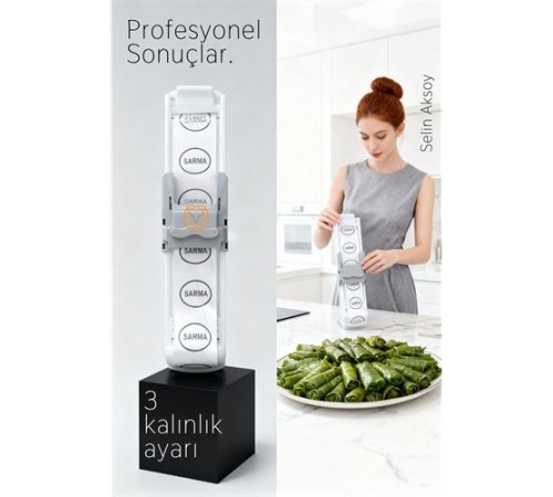 Ultra Pratik Yaprak Sarma Makinesi – Şef Dokunuşuyla Kusursuz ve Eşit Sarımlar