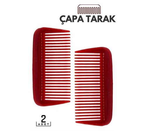 Çapa Tarak Fransız Tip 2 Adet