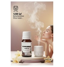 %100 Saf ve Yoğun Vanilya Çiçeği Esansı - Ütü, Buhardanlık ve Koku Makineleri İçin 10 ml