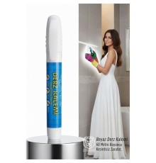 Beyaz Derz Kalemi - Seramik Arası Rötüş Kalemi - 60mt Kapasiteli Profesyonel Beyazlatıcı