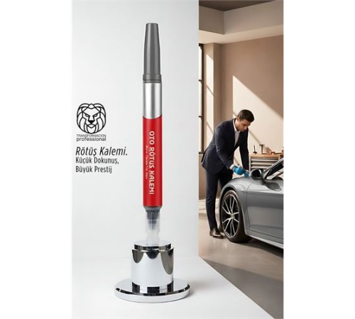 Profesyonel Gri Araç Rötüş Kalemi - Kusursuz Çizik Giderme & Parlak Yüzey Yenileyici (5 ml)