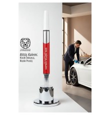 Profesyonel Beyaz Araç Rötüş Kalemi - Kusursuz Çizik Giderme & Parlak Yüzey Yenileyici (5 ml)