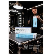 Sterilizasyon Poşeti 1000 Adet - Otoklav Kendinden Yapışkanlı Medikal Poşet 9x26 cm